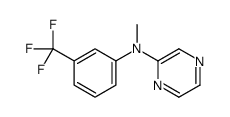 N-methyl-N-[3-(trifluoromethyl)phenyl]pyrazin-2-amine Structure