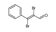 α,β-dibromocinnamaldehyde Structure