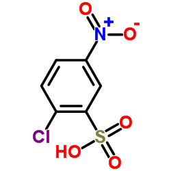 2-Chloro-5-nitrobenzenesulfonic acid structure