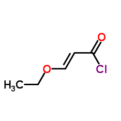 (E)-3-乙氧基丙烯酰氯结构式