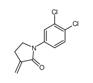 1-(3,4-dichloro-phenyl)-3-methylene-pyrrolidin-2-one Structure