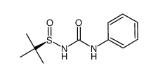 (R)-N-(phenylcarbamoyl)-tert-butanesulfinamide Structure