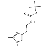 N-tert-butylcarbonyl-2-iodohidtamine Structure