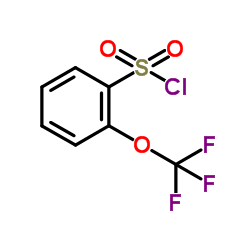2-(三氟甲氧基)苯磺酰氯结构式