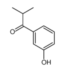 1-(3-hydroxyphenyl)-2-methylpropan-1-one结构式