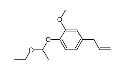 4-allyl-1-(1-ethoxyethoxy)-2-methoxybenzene结构式
