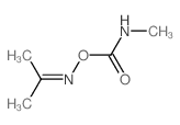 2-Propanone,O-[(methylamino)carbonyl]oxime结构式