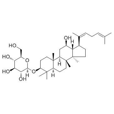 Ginsenoside Rh3 Structure