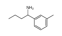 Benzenemethanamine,3-methyl--alpha--propyl- Structure