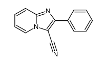 2-phenylimidazo[1,2-a]pyridine-3-carbonitrile Structure