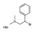 2-bromo-N,N-dimethyl-2-phenylethanamine,hydrobromide Structure