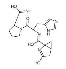 thyrotropin-releasing hormone, 1-(methano-Glp(2,3))- Structure