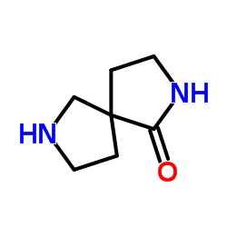 2,7- 二氮杂螺[4,4]壬烷-1-酮结构式