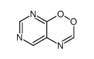(9CI)-嘧啶并[5,4-e]-1,2,4-二噁嗪结构式