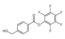 (2,3,4,5,6-pentafluorophenyl) 4-(hydroxymethyl)benzoate Structure