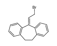 2-(10,11-dihydro-5H-dibenzo[a,d]cyclohepten-5-ylidene)ethyl bromide结构式