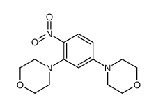 2,4-二(4-吗啉基)硝基苯结构式