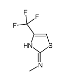 N-methyl-4-(trifluoromethyl)-1,3-thiazol-2-amine Structure
