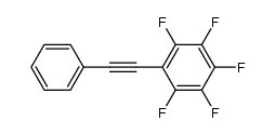 1,2,3,4,5-pentafluorotolan结构式