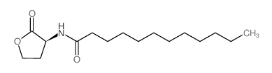 N-dodecanoyl-L-Homoserine lactone结构式