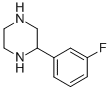 2-(3-氟苯基)哌嗪化合物结构式