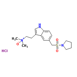 almotriptan n-oxide hydrochloride salt Structure