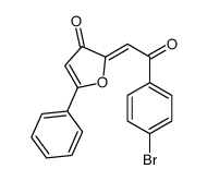 2-(2-(4-Bromophenyl)-2-oxoethylidene)-5-phenyl-3(2H)-furanone Structure