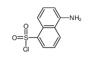 5-氨基-1-萘磺酰氯结构式