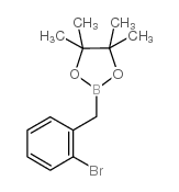 2-Bromobenzylboronic acid pinacol ester Structure