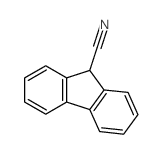9H-芴-9-甲腈结构式
