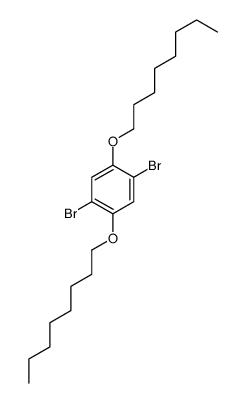 1,4-DIBROMO-2,5-DI(OCTYLOXY)BENZENE结构式