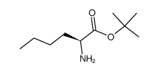L-norleucine tert-butyl ester结构式
