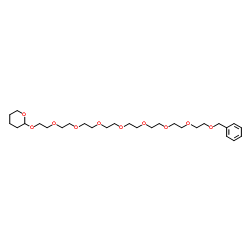 苄基-八聚乙二醇-四氢吡喃醚结构式