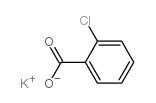 o-chloro benzoic acid potassium salt Structure