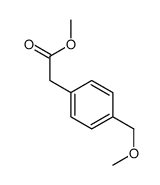Methyl 4-(methoxymethyl)phenylacetate结构式