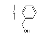 (2-trimethylsilylphenyl)methanol Structure