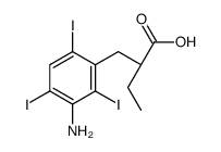 (+)-Iopanoic acid结构式