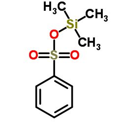 Trimethylsilyl benzenesulfonate structure