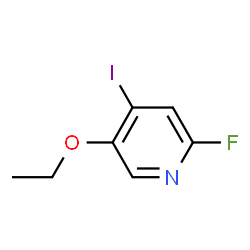 5-Ethoxy-2-fluoro-4-iodopyridine Structure