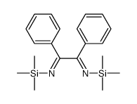 1,2-diphenyl-N,N'-bis(trimethylsilyl)ethane-1,2-diimine Structure