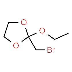 1,3-Dioxolane,2-(bromomethyl)-2-ethoxy-(9CI)结构式
