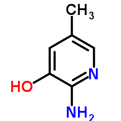 2-Amino-5-methyl-3-pyridinol Structure
