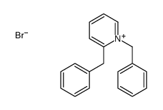 1,2-dibenzylpyridin-1-ium,bromide结构式