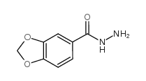 3,4-methylenedioxybenzhydrazide structure