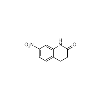 7-硝基-3,4-二氢喹啉-2(1H)-酮结构式