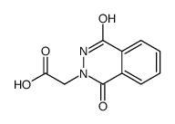 (1,4-二氧代-3,4-二氢酞嗪-2(1h)-基)乙酸结构式