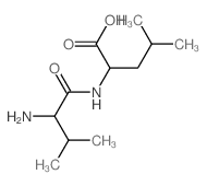 Leucine, N-L-valyl-, D-(8CI) Structure