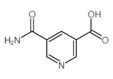 5-氨基甲酰烟酸结构式