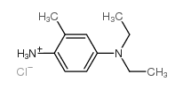 4-二乙基氨基-2-甲基苯基氯化铵结构式