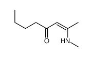 2-Methylamino-2-octen-4-one结构式
